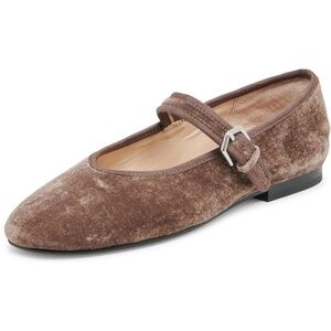 Dolce Vita Brown Velvet Flats